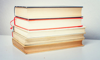 Pile of old books