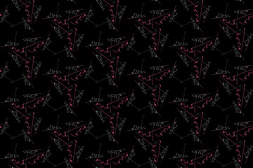 Abstract kaleidoscope background. Seamless texture