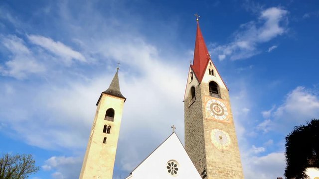 Kirche in St. Lorenzen, Pustertal, S&uuml;dtirol, Italien
