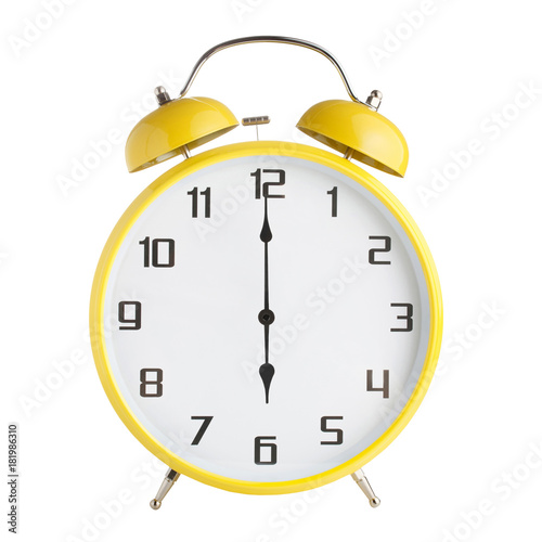 "Alarm clock showing six o'clock" Stock photo and royaltyfree images on Pic 181986310