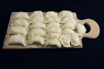homemade dumplings with potatoes