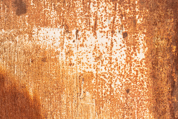 Abstract rusty metal wall