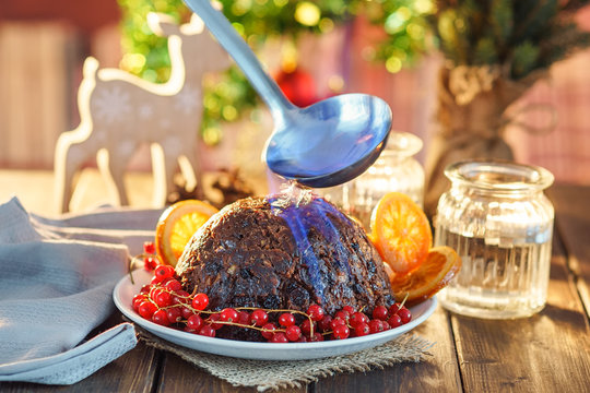 English Christmas Pudding