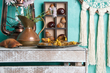 Brown cream dream catcher