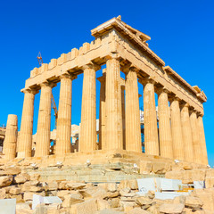 The Parthenon temple in Athens