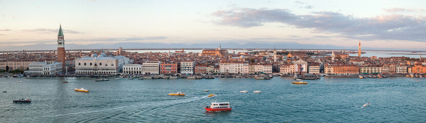 Obraz premium Panoramiczny widok z Wenecji