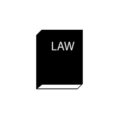 book of law icon. Police element icon. Premium quality graphic design. Signs, outline symbols collection icon for websites, web design, mobile app, info graphics