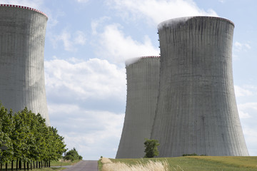 Atomic power plant Dukovany, Czech Republic
