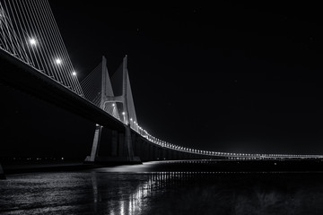 Detail of the Bridge Vasco da Gama