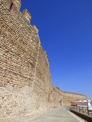 Galisteo, pueblo historico de Cáceres,  (Extremadura, España)  entre las ciudades de Plasencia y...