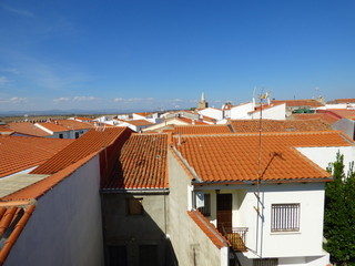 Galisteo villa amurallada en Caceres( Extremadura, España)