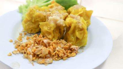 Tim sum or Chinese snack