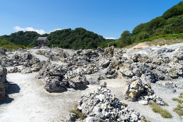 恐山霊場の地獄めぐりのイメージ