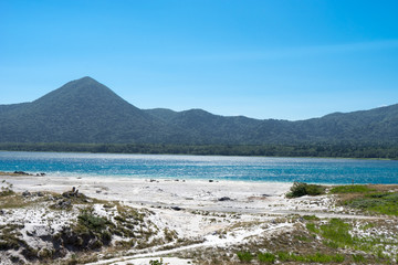 恐山霊場の極楽浜のイメージ
