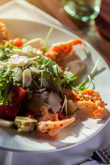 Arugula Shrimp Salad