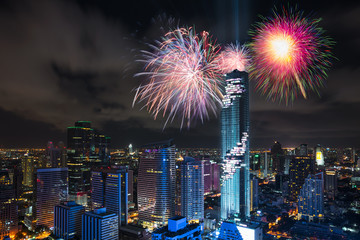 Bangkok city skyline