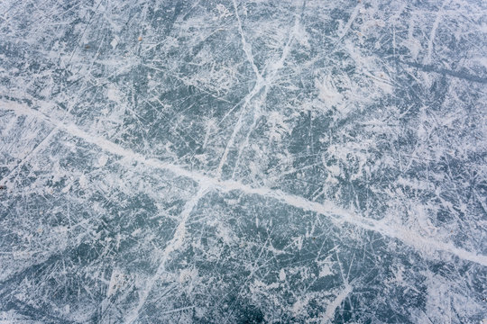 Ice rink surface