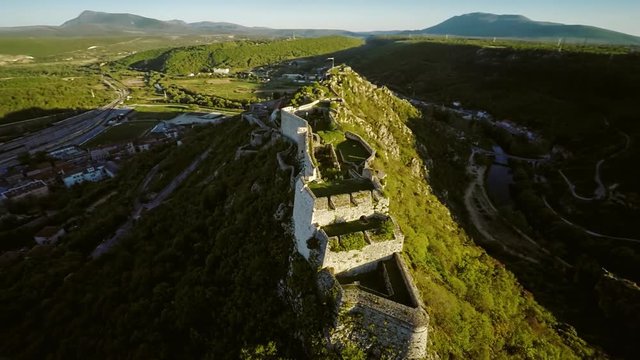 Knin Fortress in Croatia