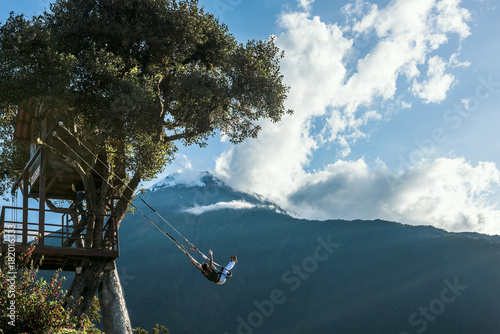 The Swing At The End Of The World Located At Casa Del Arbol