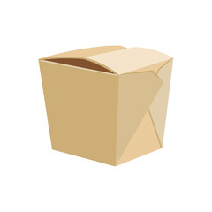 Chinese restaurant take-out box .