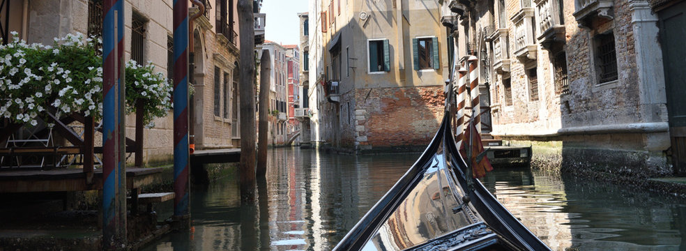 Fototapeta kanal in venedig