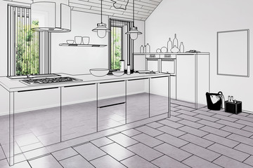 New kitchen (plan)