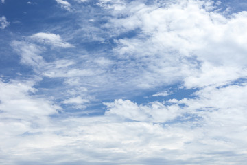 Blue Sky White Clouds Cloudscape Landscape
