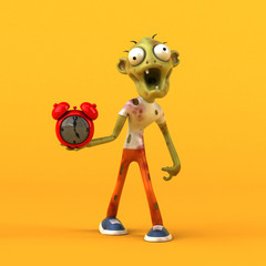 Fun zombie - 3D Illustration