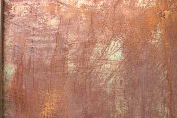 Metal rustic grunge plate