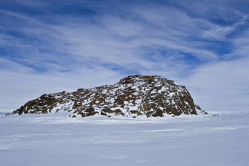 Islands in the sea Davis,Antarctica