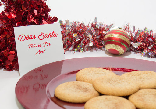 Dear Santa This is  For You Cookies