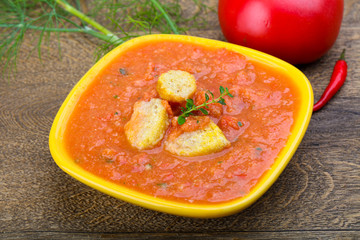 Gazpacho tomato soup