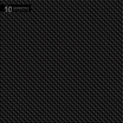 Abstract geometric triangle black pattern background texture