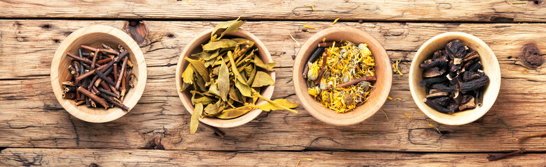 dried medicinal plants