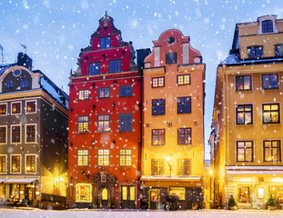 Christmas in Stockholm. Sweden