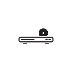 DVD player vector icon