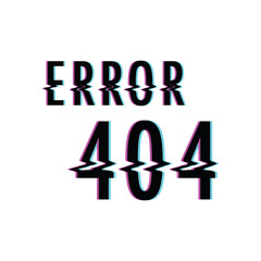 Error 404 concept vector