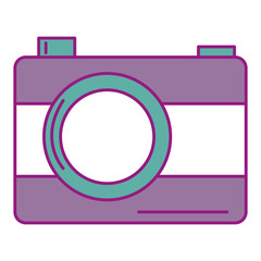 photographic camera isolated icon vector illustration design