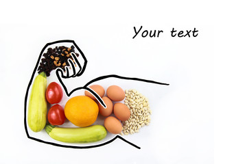 Foods to increase male hormone testosterone and increase virility and biceps. Products for men's...