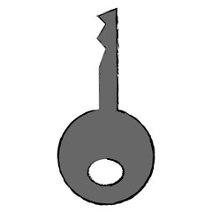 key security isolated icon vector illustration design