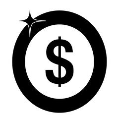 coin money isolated icon vector illustration design