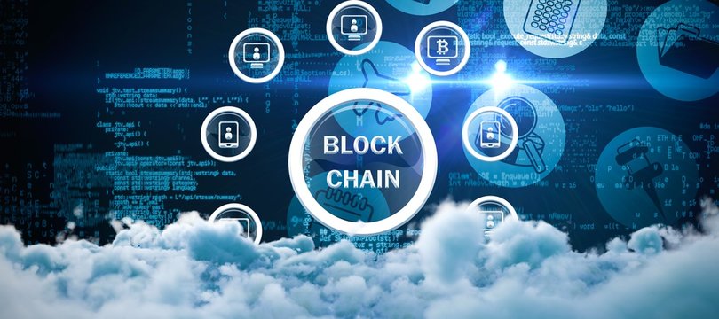 Composite image of digitally composite image of storm clouds 