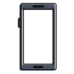 smartphone device isolated icon vector illustration design
