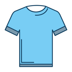 cotton casual tshirt icon vector illustration design
