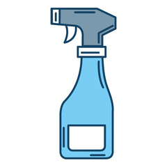 spray bottle isolated icon vector illustration design