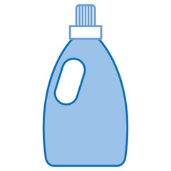 bottle laundry product icon vector illustration design