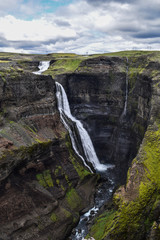 H&aacute;ifoss waterfall, Iceland