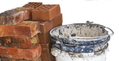 red brick, building material