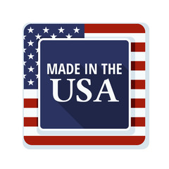 Fototapeta premium Made in USA illustration
