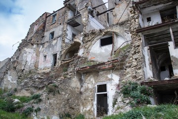 Fototapeta premium Irpinia Terremoto Calitri (Avellino)